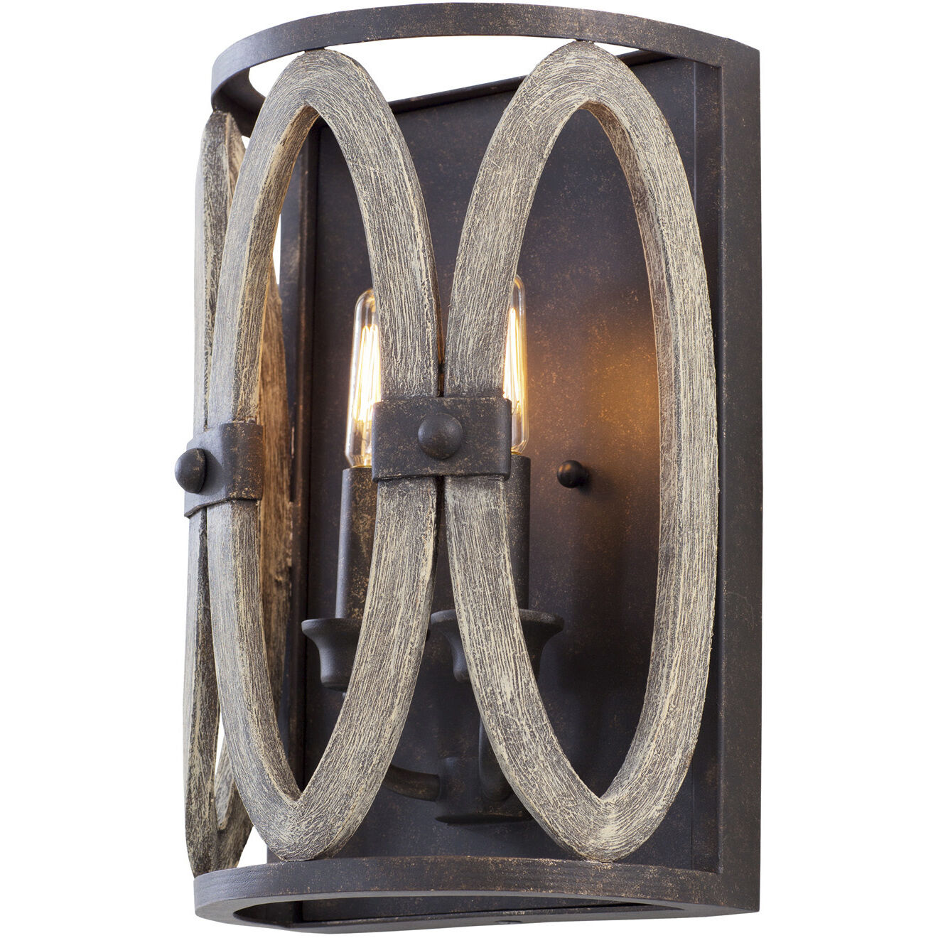 Belmont Wall Sconce Wall Light in Florence Gold